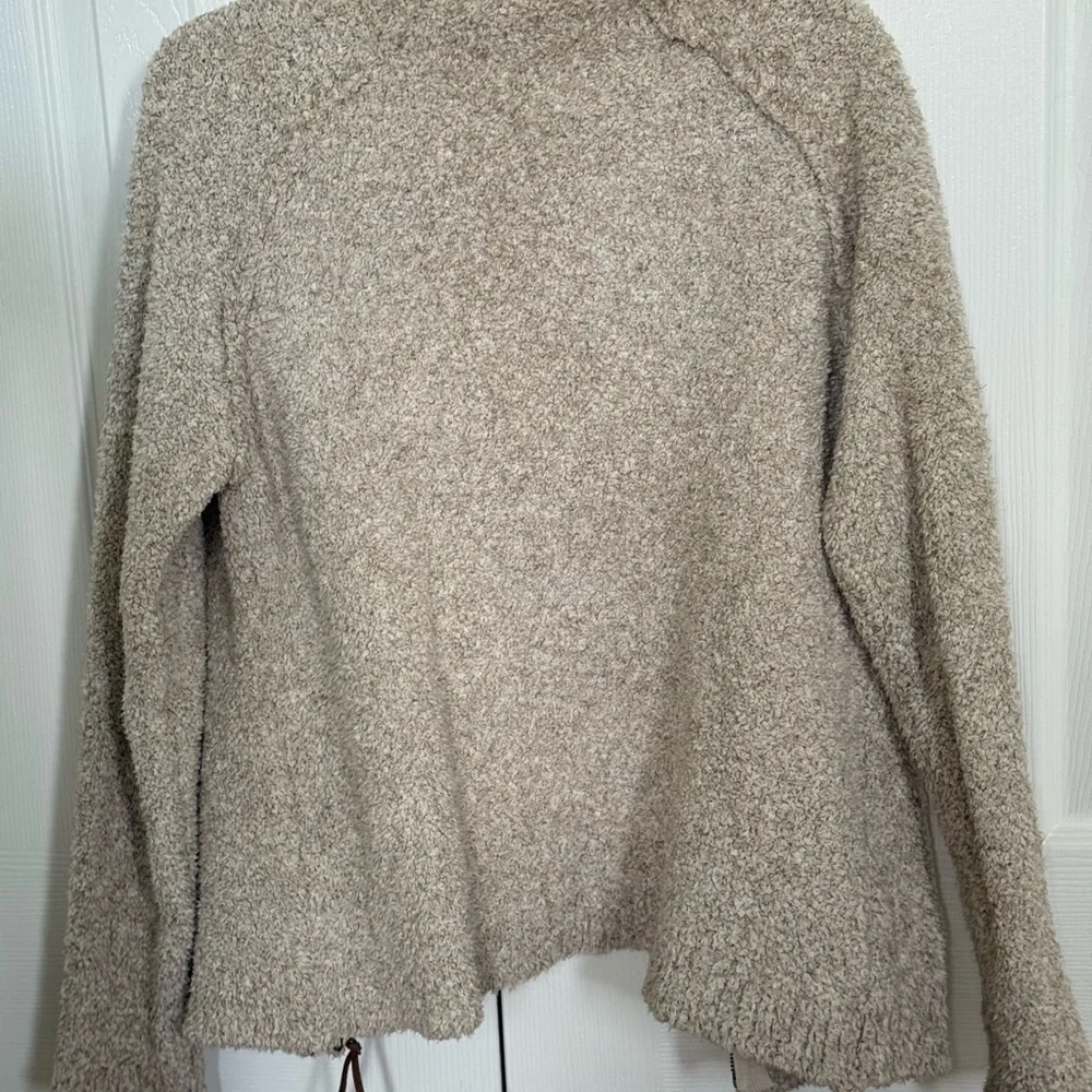 Natural Reflections Textured Beige Jacket - Picture 3 of 4